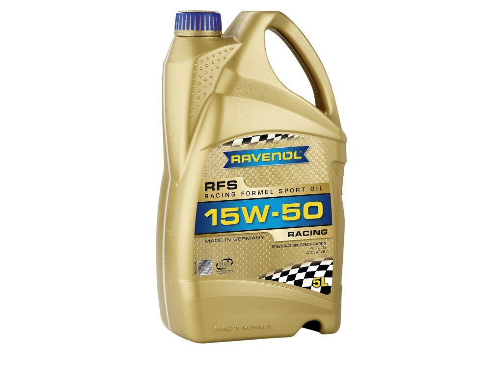 5 Liter RAVENOL RFS Racing Formel Sport 15W-50, Motoröl von RAVENOL