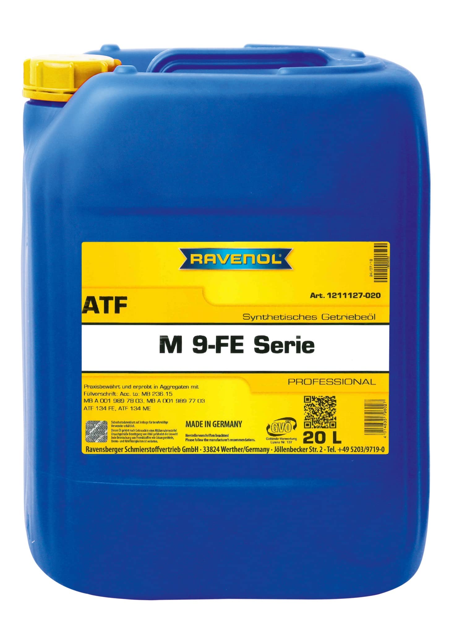 RAVENOL ATF M 9-FE Serie von RAVENOL