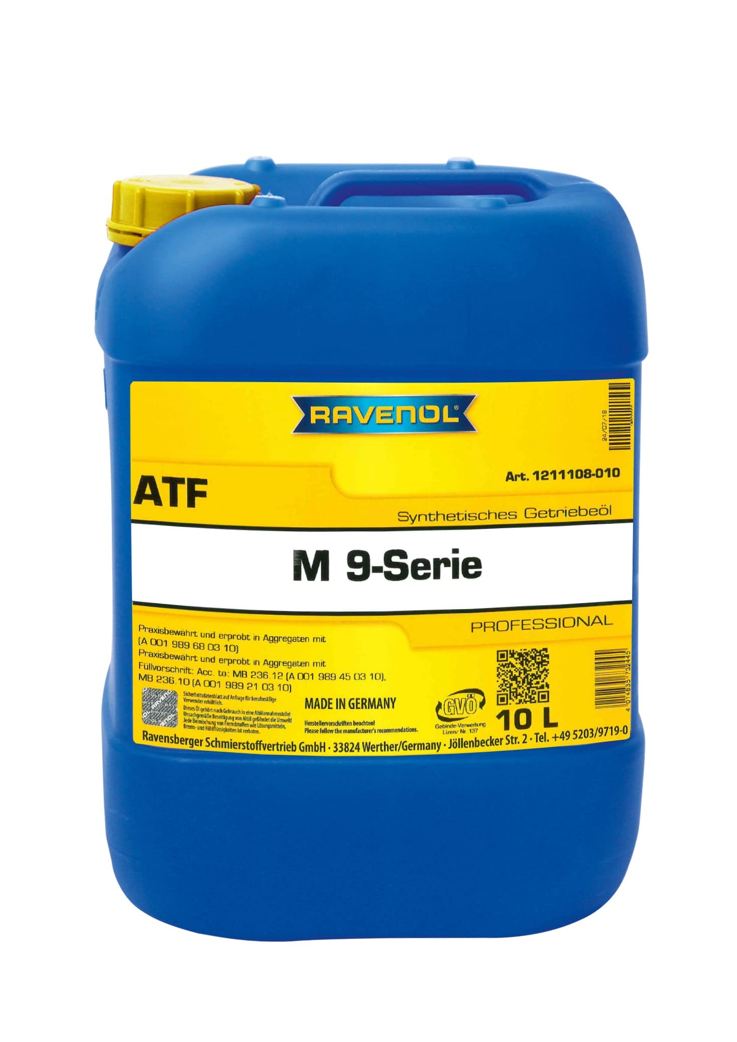 RAVENOL ATF M 9-Serie von RAVENOL