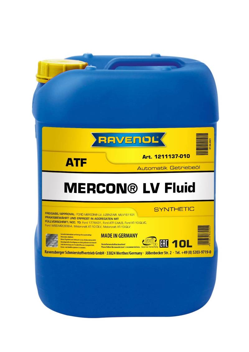 RAVENOL ATF MERCON® LV Fluid von RAVENOL