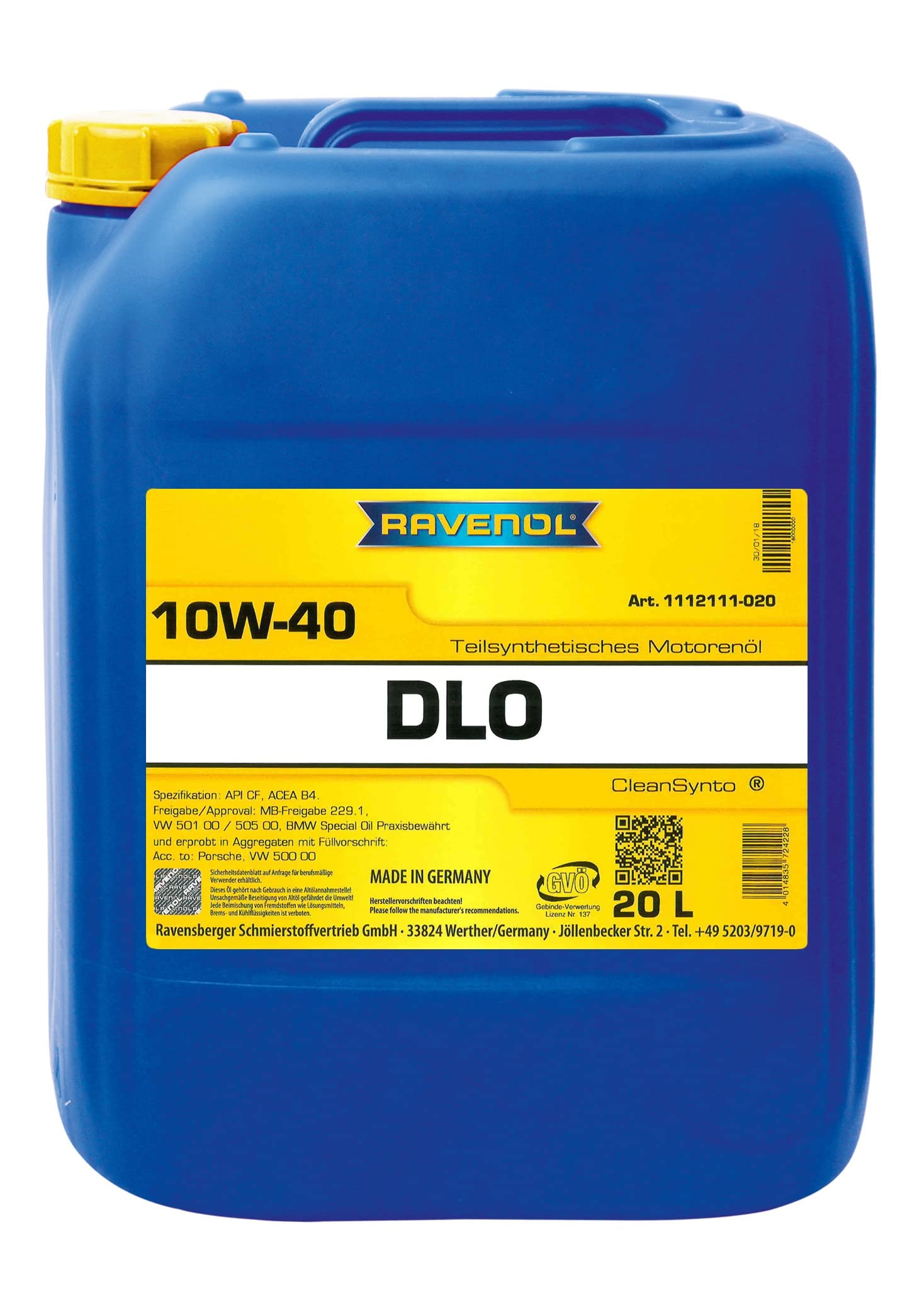 RAVENOL DLO SAE 10W-40 von RAVENOL