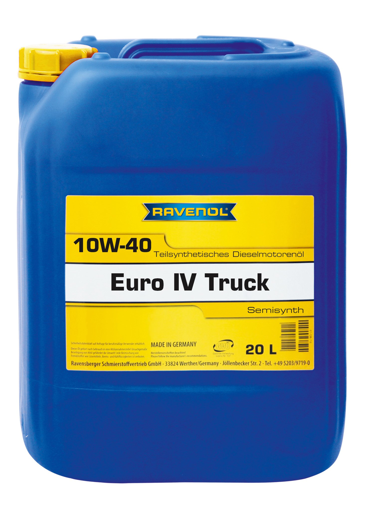 RAVENOL EURO IV Truck SAE 10W-40 von RAVENOL