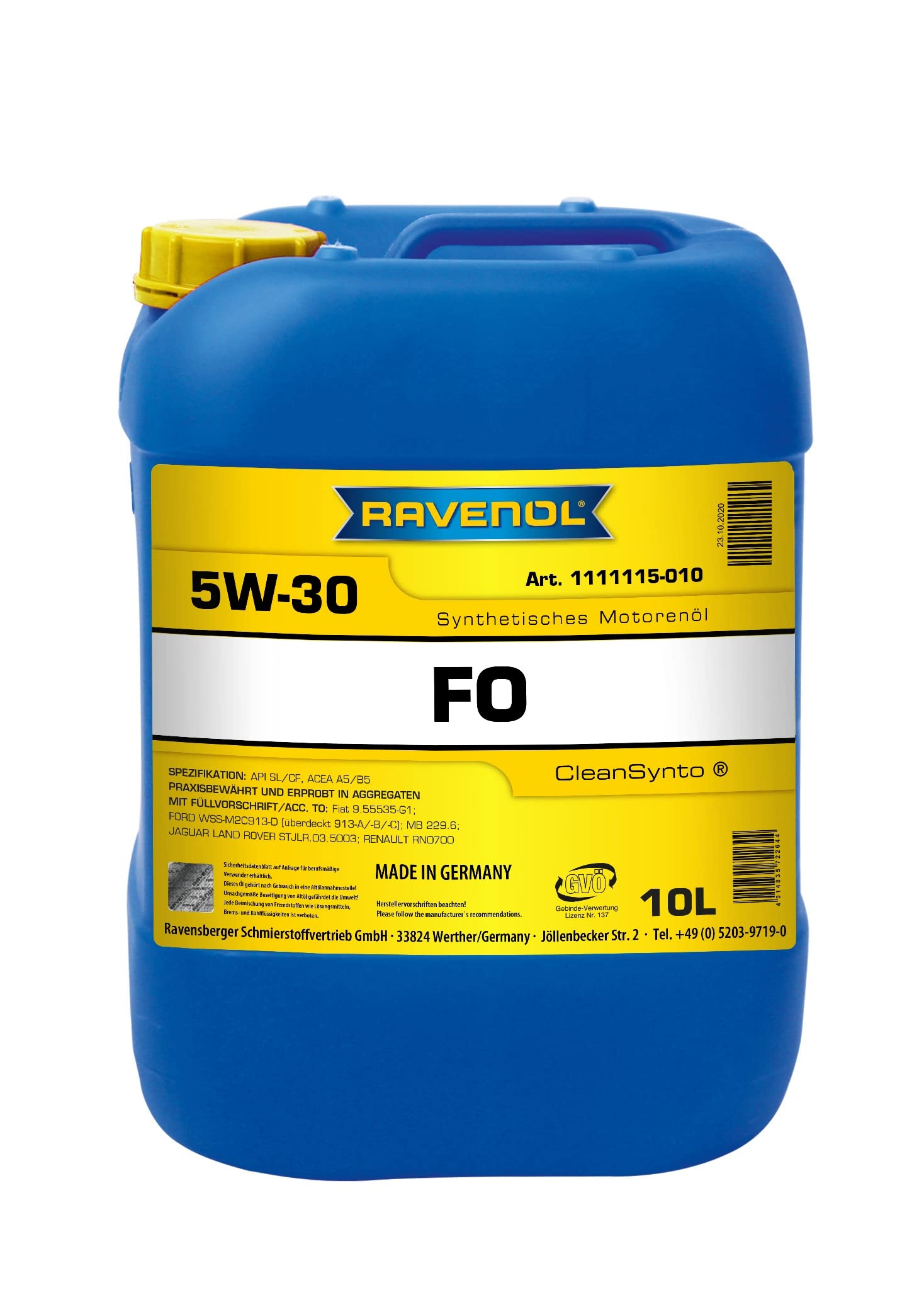 RAVENOL FO SAE 5W-30 von RAVENOL