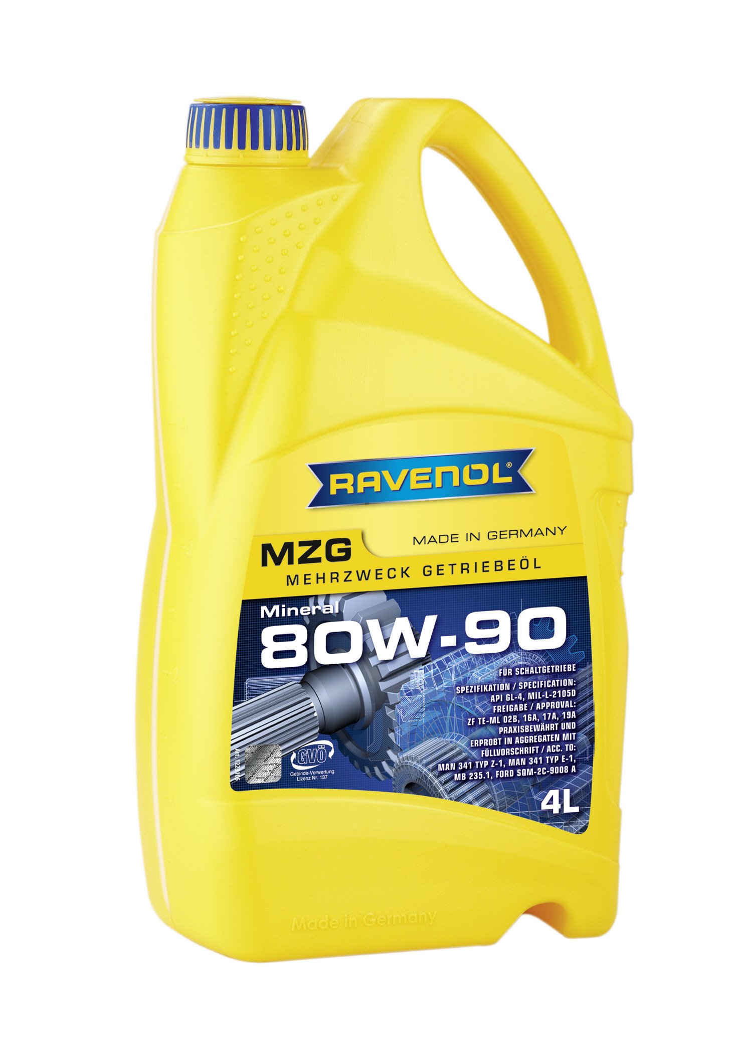 RAVENOL Getriebeoel MZG SAE 80W-90 GL-4 von RAVENOL