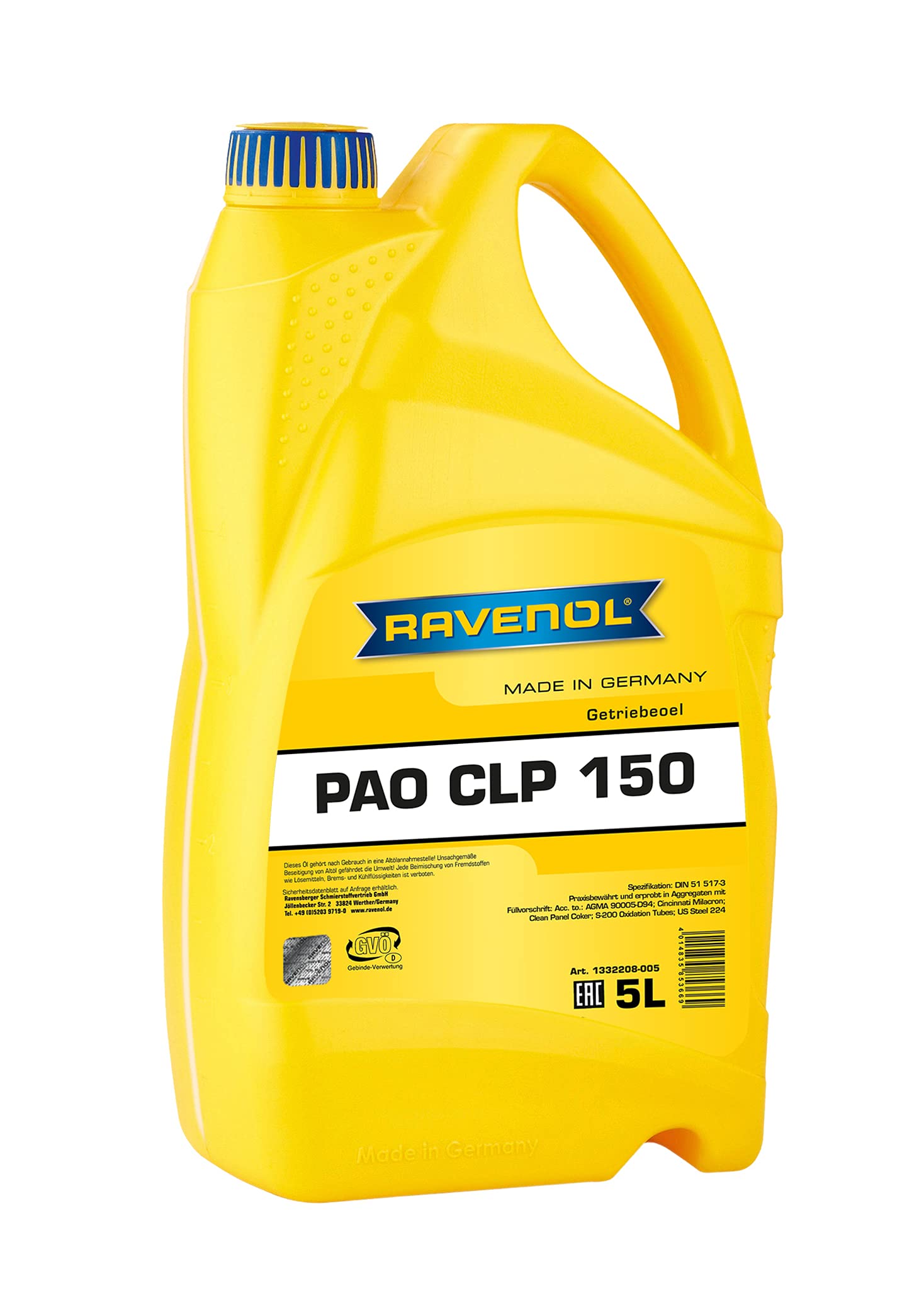 RAVENOL Getriebeoel PAO CLP 150 von RAVENOL