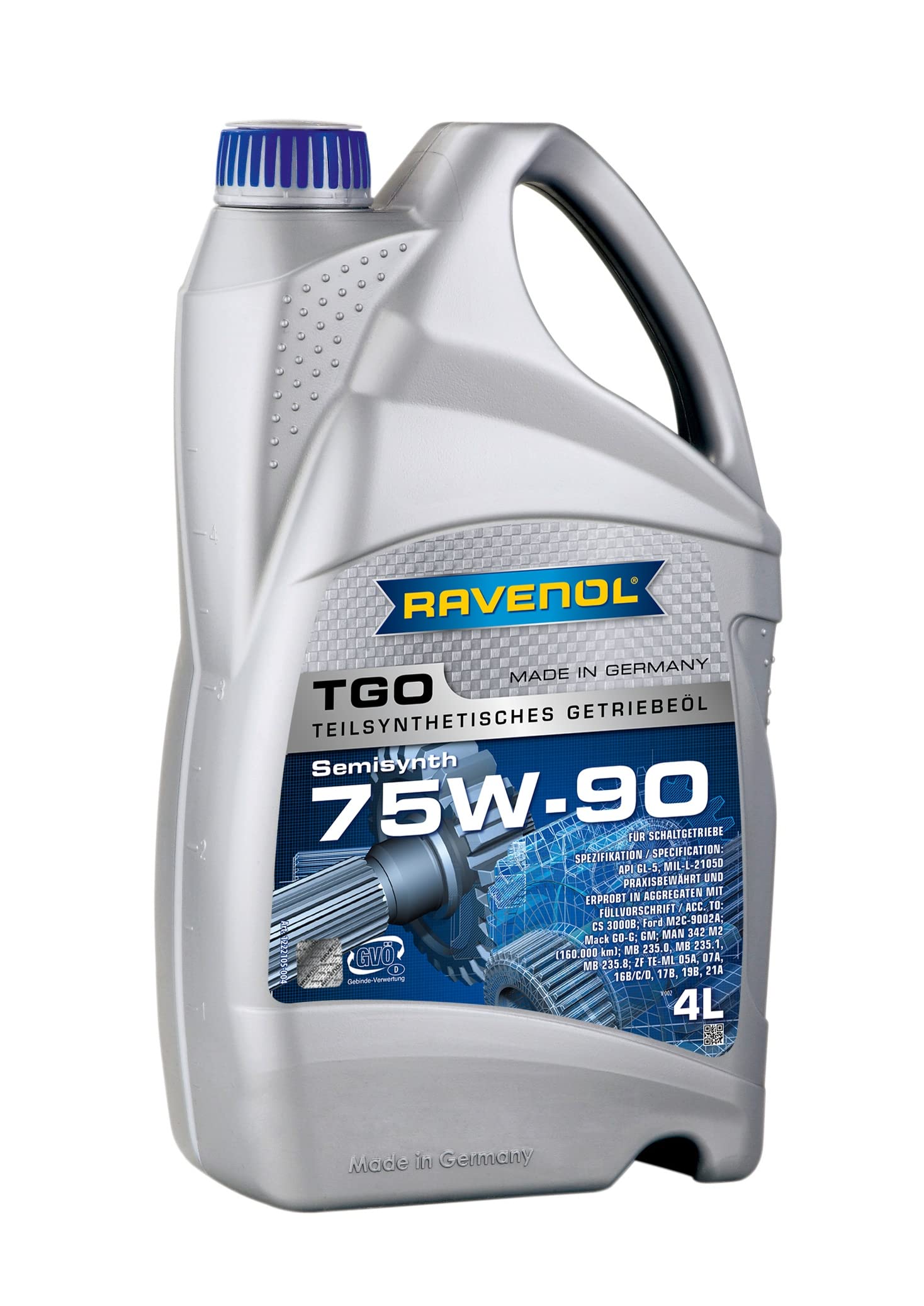 RAVENOL Getriebeoel TGO SAE 75W-90 API GL 5 von RAVENOL