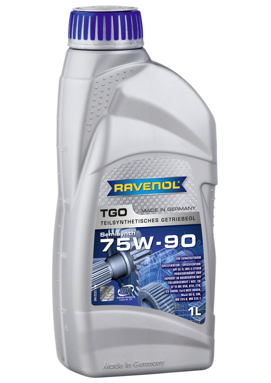 RAVENOL Getriebeoel TGO SAE 75W-90 API GL 5 von RAVENOL