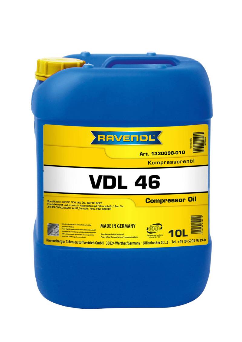 RAVENOL Kompressorenoel VDL 46 von RAVENOL