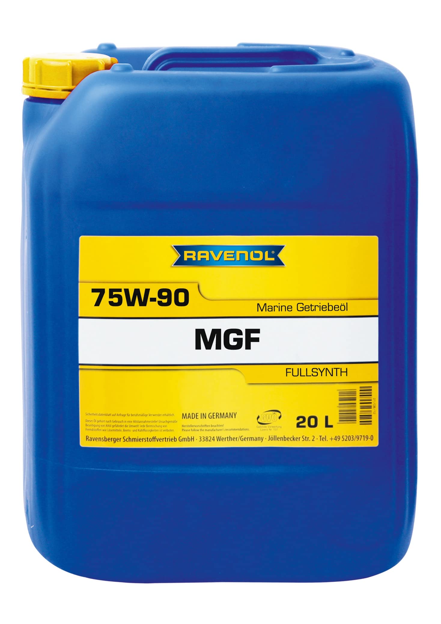 RAVENOL Marine Gear Fullsynth MGF SAE 75W-90 von RAVENOL