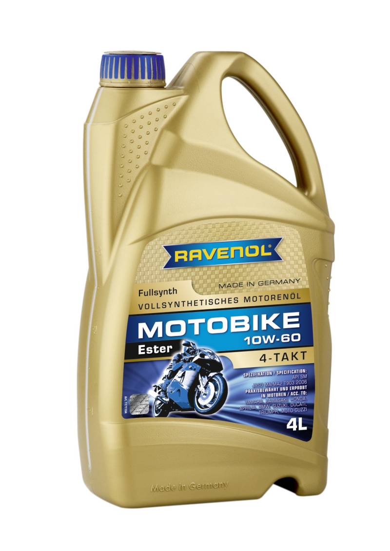 RAVENOL Motobike 4-T Ester SAE 10W-60 von RAVENOL