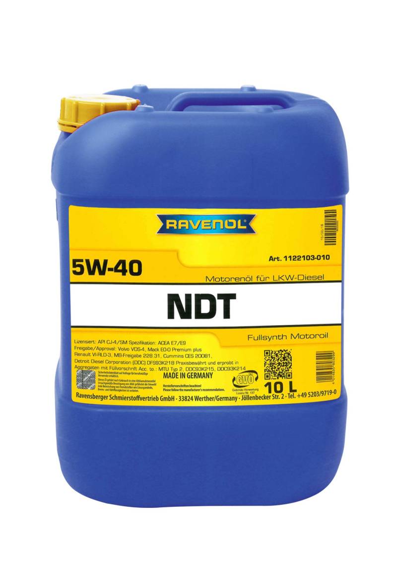 RAVENOL NDT Nord Duty Truck SAE 5W-40 von RAVENOL