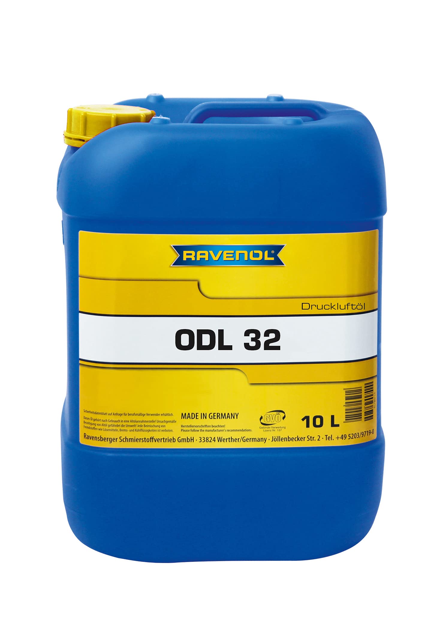 RAVENOL ODL 32 Druckluftoel von RAVENOL