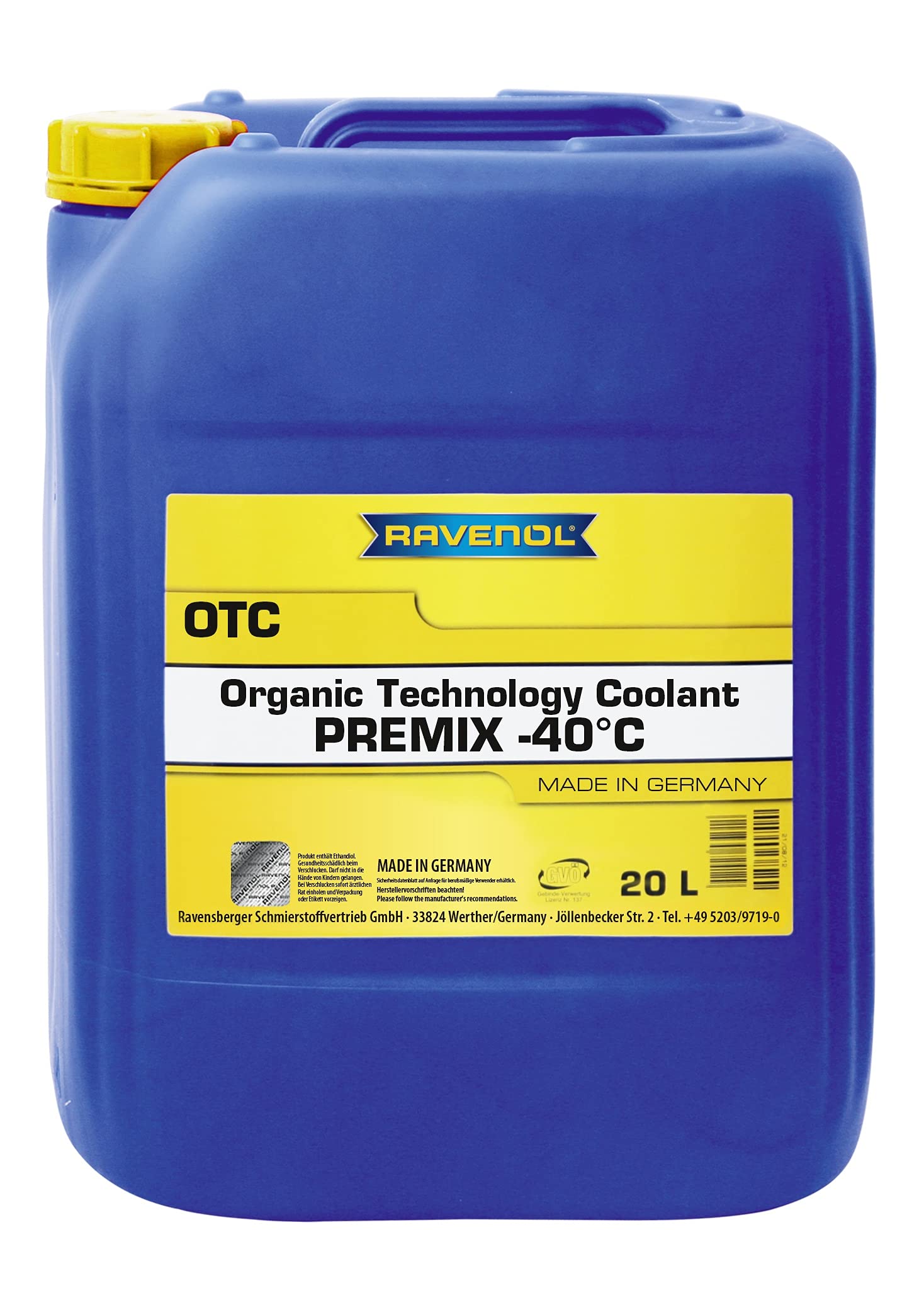 RAVENOL OTC Premix -40°C Protect C12+ von RAVENOL