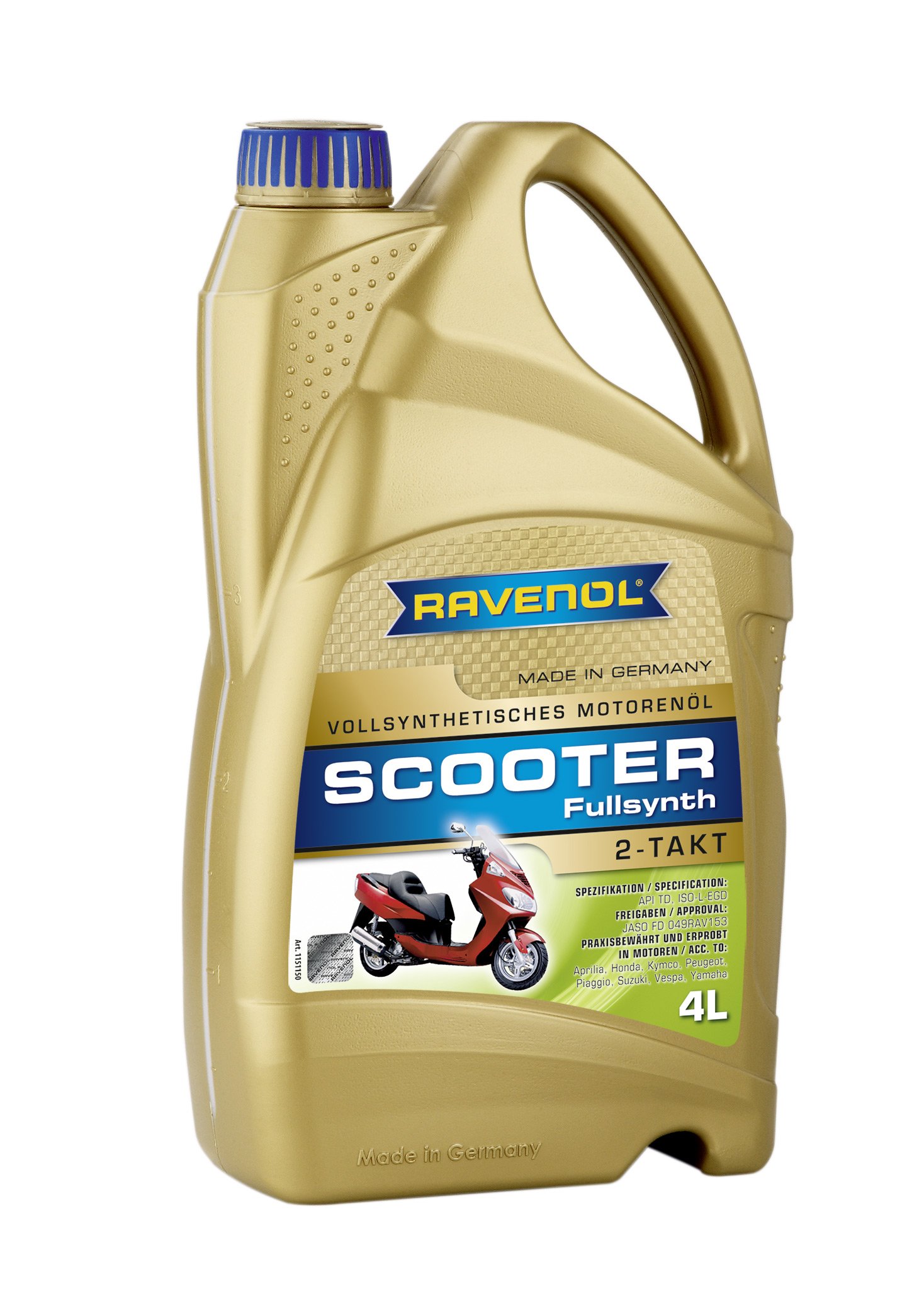 RAVENOL SCOOTER 2-Takt Fullsynth von RAVENOL