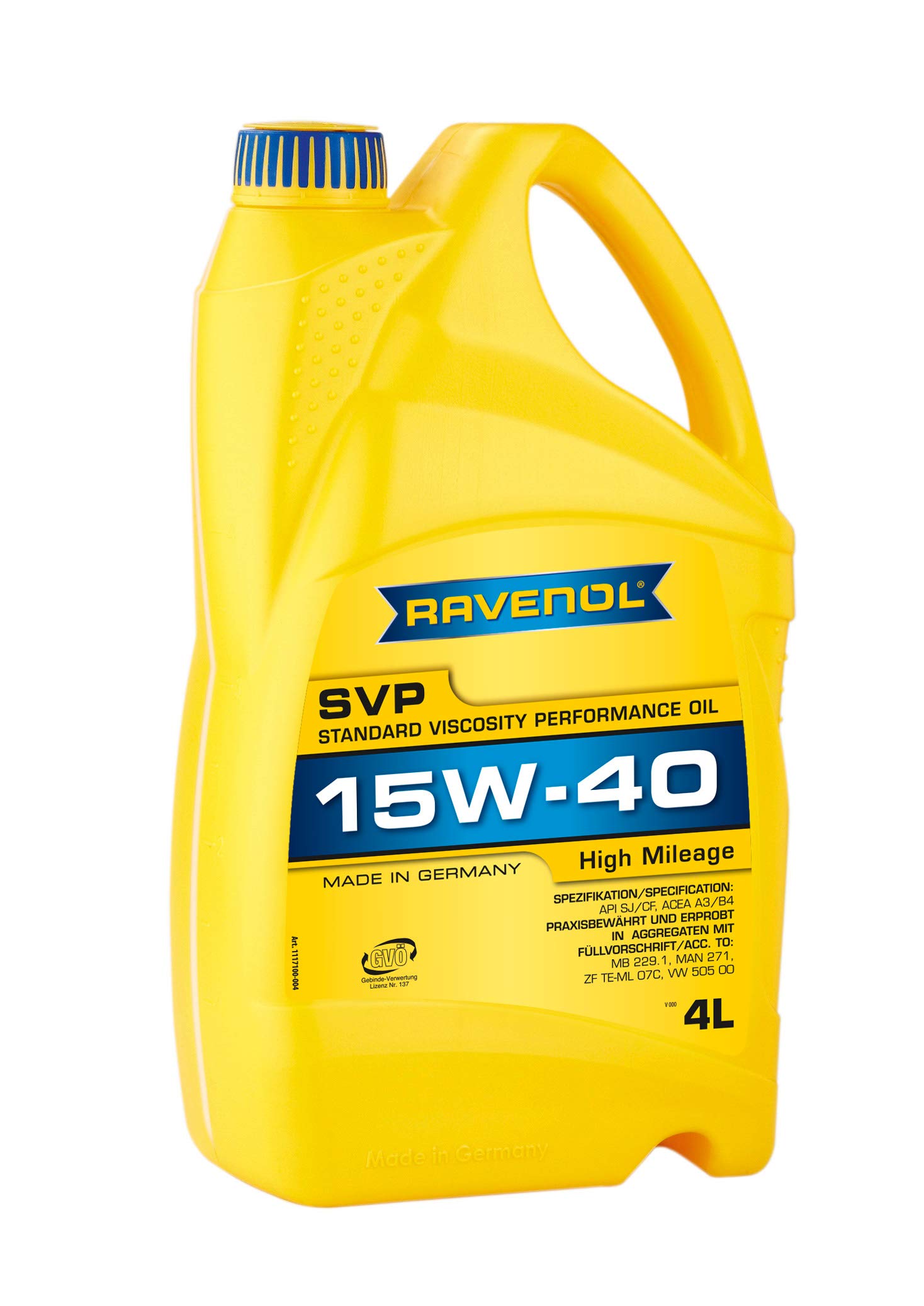 RAVENOL SVP Stand Viscos Perform Oil SAE 15W-40 von RAVENOL