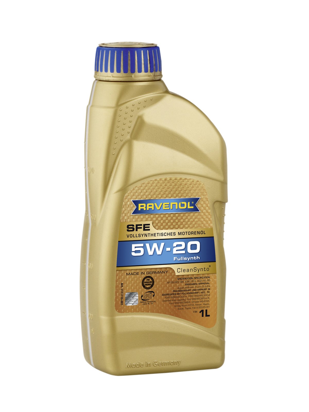 RAVENOL Super Fuel Economy SFE SAE 5W-20 / 5W20 Vollsynthetisches Motoröl (1 Liter) von RAVENOL