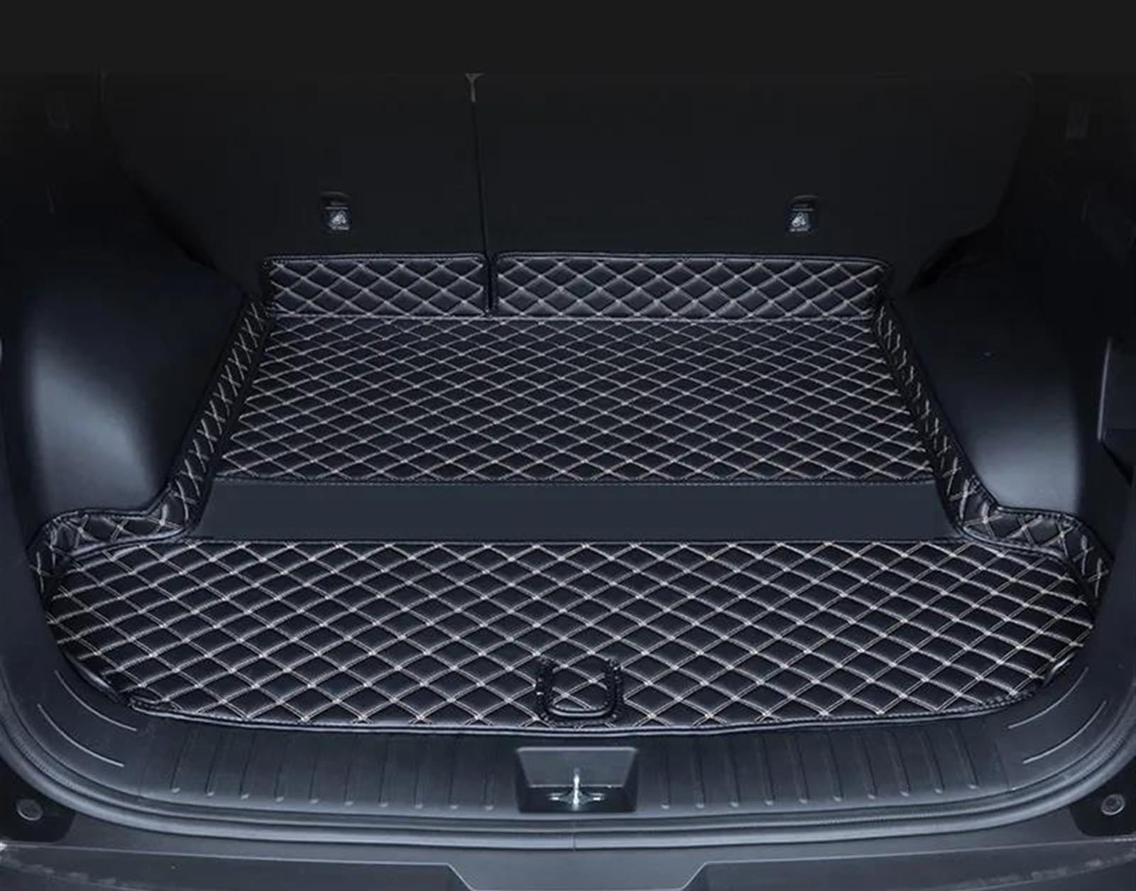 Kompatibel Mit Hyundai Für Tucson 2015 2016 2017 2018 Kofferraummatten-Zubehör Für Auto-Automatten Automatten-Zubehör Styling Auto Kofferraummatten(color1) von RAVTAKL