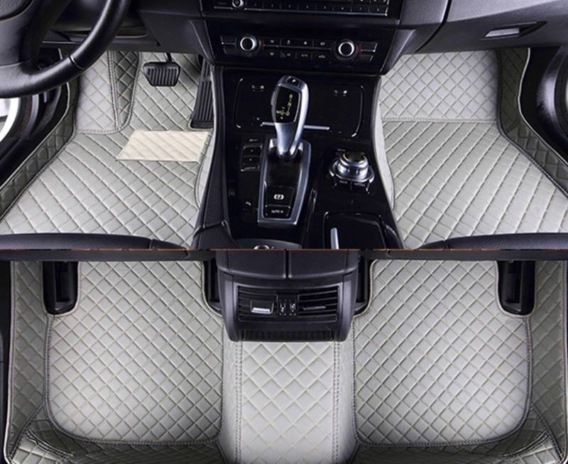 Kompatibel Mit Mercedes Für Benz A-Klasse Für W176 A45 AMG 2013 2014 2015 2016 2017 Auto-Fußmatten, Rutschfester Teppich, Luxuriöses Fußpolster-Set, Teppich-Fußraummatten Auto Fußmatten(5,LHD) von RAVTAKL