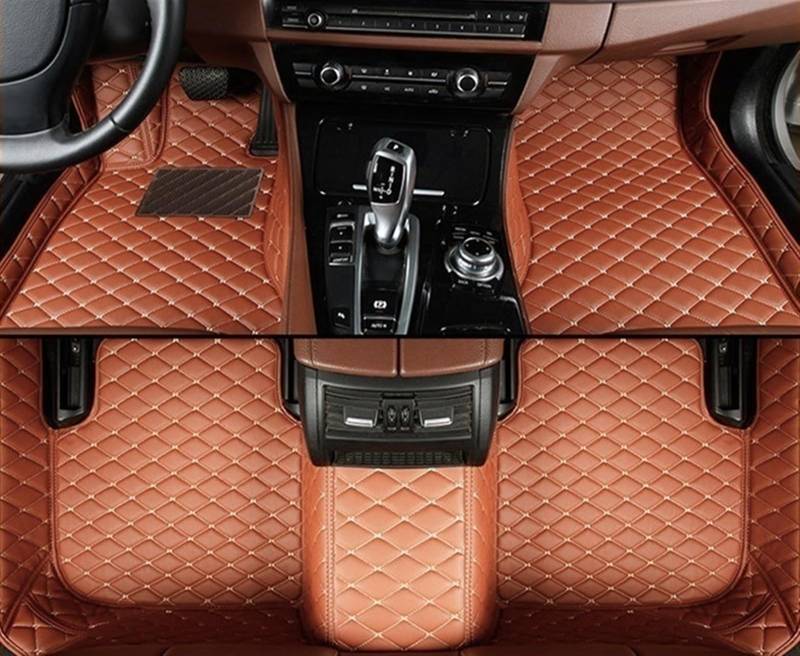 Kompatibel Mit Mercedes Für Benz A-Klasse Für W176 A45 AMG 2013 2014 2015 2016 2017 Auto-Fußmatten, Rutschfester Teppich, Luxuriöses Fußpolster-Set, Teppich-Fußraummatten Auto Fußmatten(6,LHD) von RAVTAKL