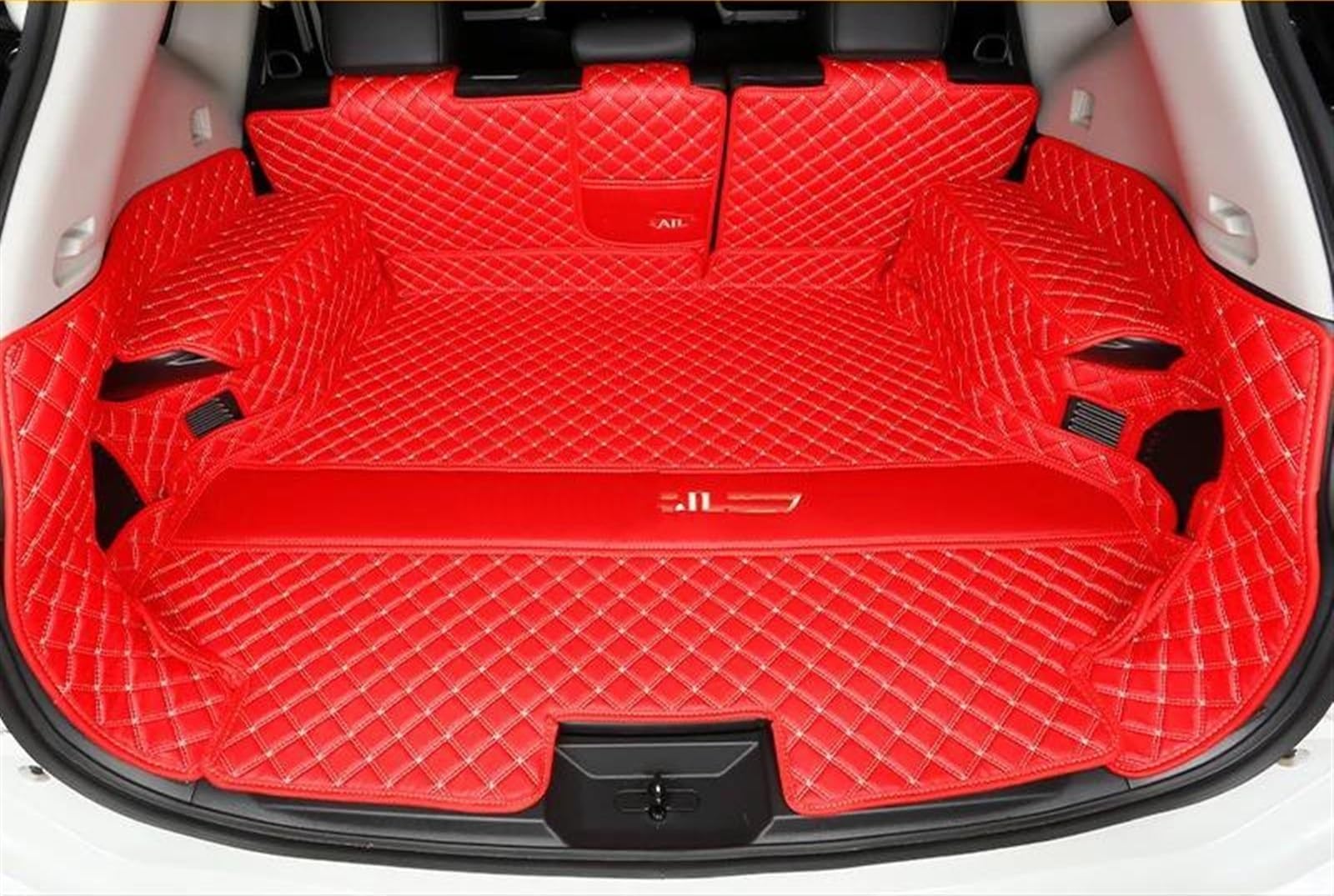 Kompatibel Mit Nissan Für X-TRAIL T32 2019 2020 2021 Kofferraummatte TPE + XPE + Rutschfestes Material Schutzpolster Verschleißfestes Dekorationszubehör Auto Kofferraummatten(6) von RAVTAKL