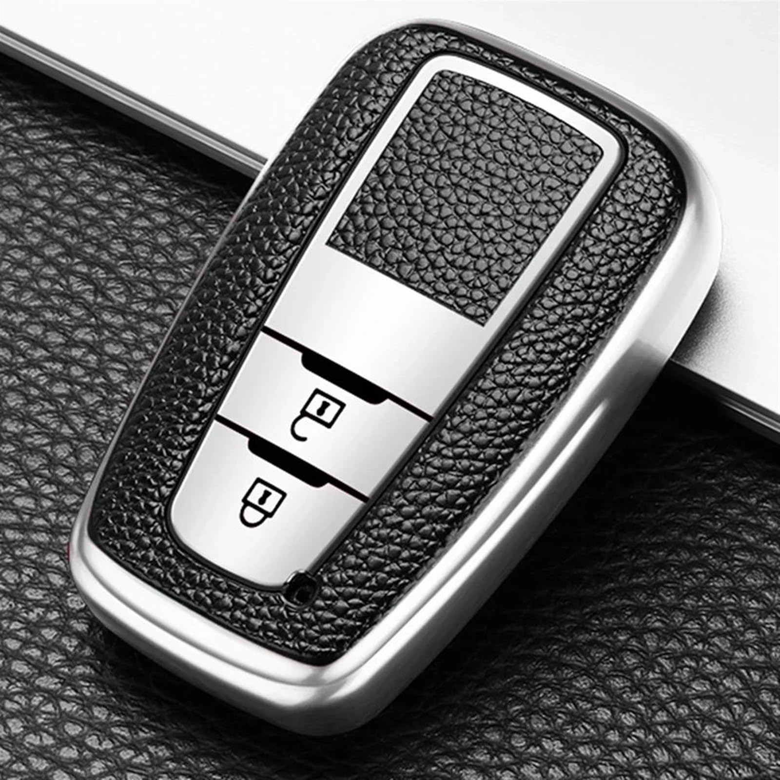 Kompatibel Mit Toyota Für Prado Für CHR Für Prius Für Corolla Für RAV4 1 Stück Autoschlüsselabdeckung Fall Schutzschale Schlüsselanhängerhalter Schlüssel Gehäuse(4,A) von RAVTAKL
