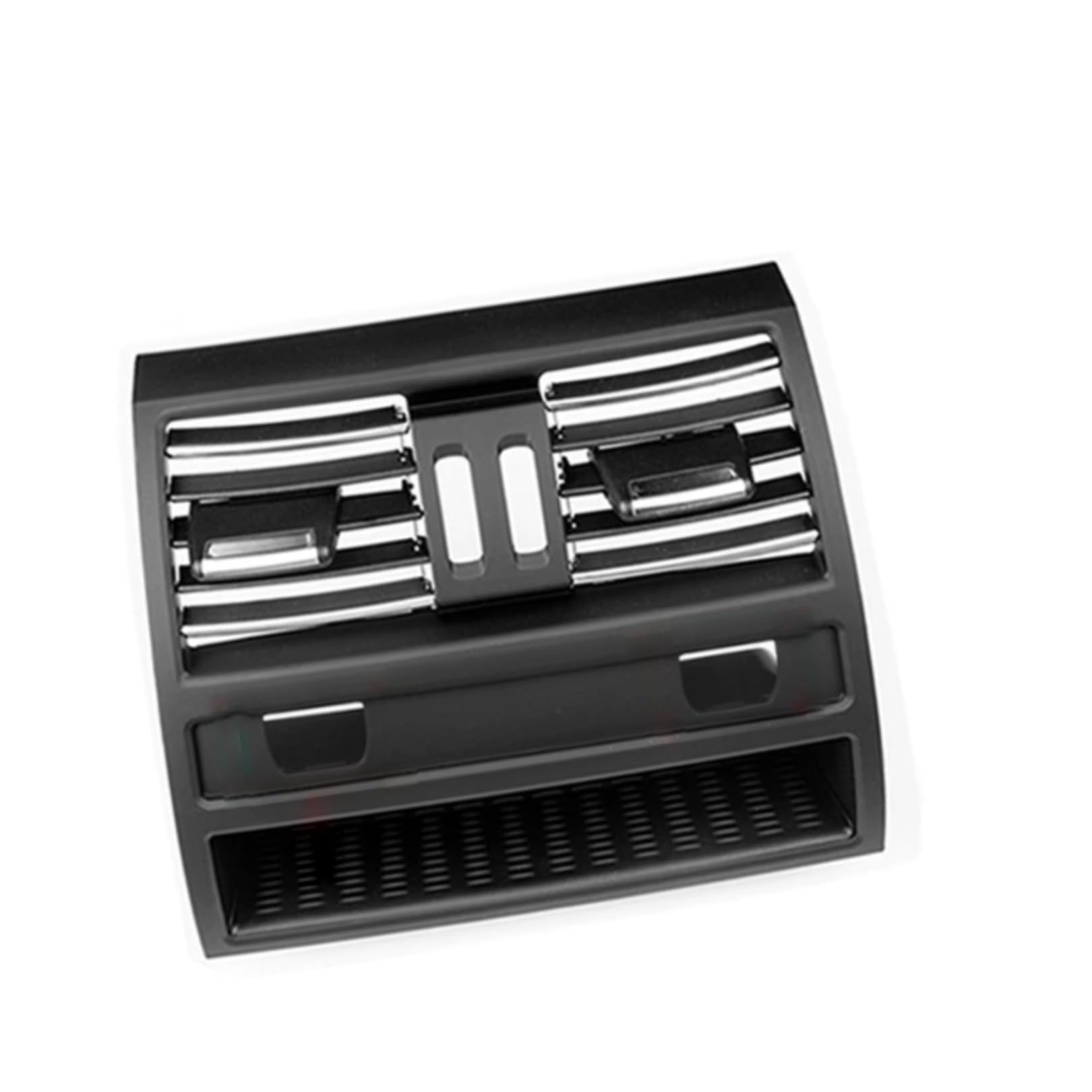 Lüftungsgitter Kompatibel Mit 5 Series Für F10 F11 F18 Für 520d 525d Für XDrive 2010 2011 2012 2013 2014–2016. Hinterer Kühlergrill, Konsolen-Entlüftungsgitter, OEM: 64229172167(With Chrome B) von RAVTAKL