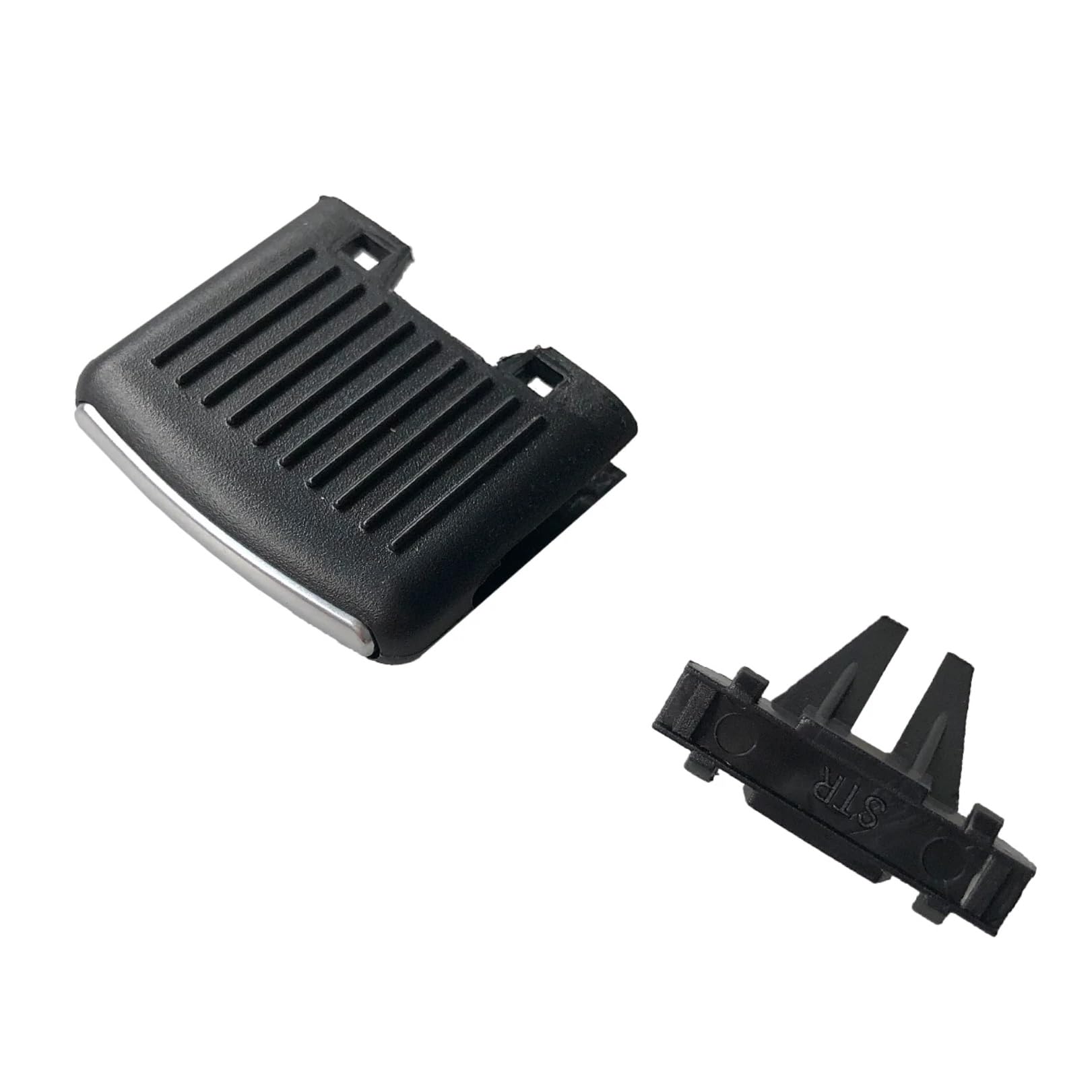 Lüftungsgitter Kompatibel Mit VW Für EOS R 2009–2016 Vorderer Konsolengrill Armaturenbrett Entlüftungsgitter Auto Armaturenbrett AC Luftentlüftungsgitter Silde Clip Pick 1Q0819703J(Centra 1PC) von RAVTAKL