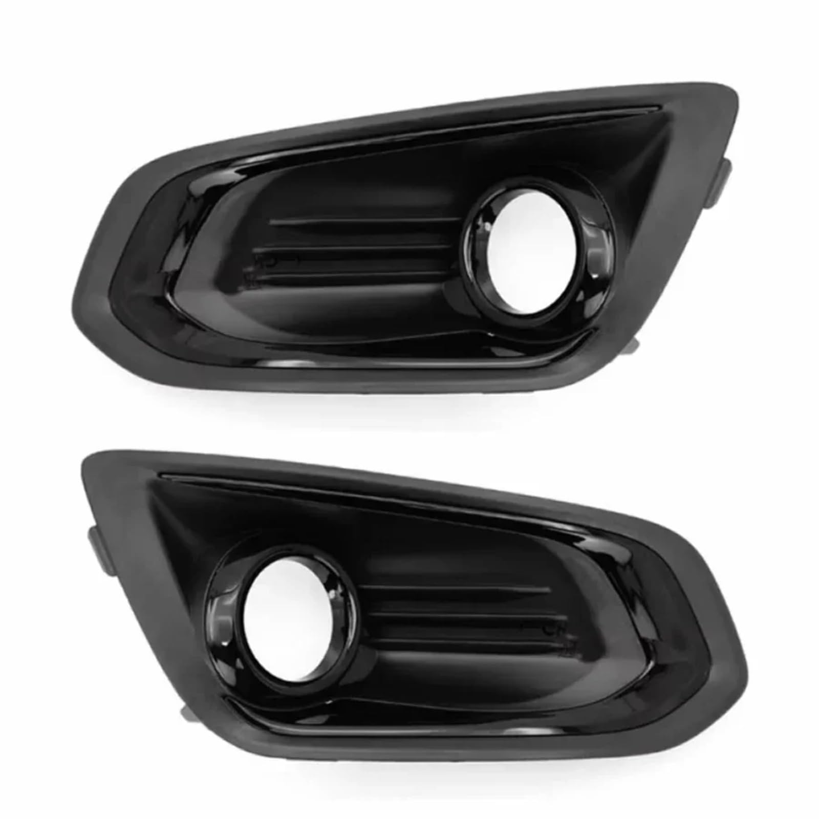 RAVTAKL Auto Nebelscheinwerfer Gitter Kompatibel Mit Ford Für Escort 2015 2016 2017 2018 Nebel Licht Abdeckung Vent Auto Kühlergrill Auto Front Auto Driving Lampe Rahmen(2PCS Left and Right) von RAVTAKL