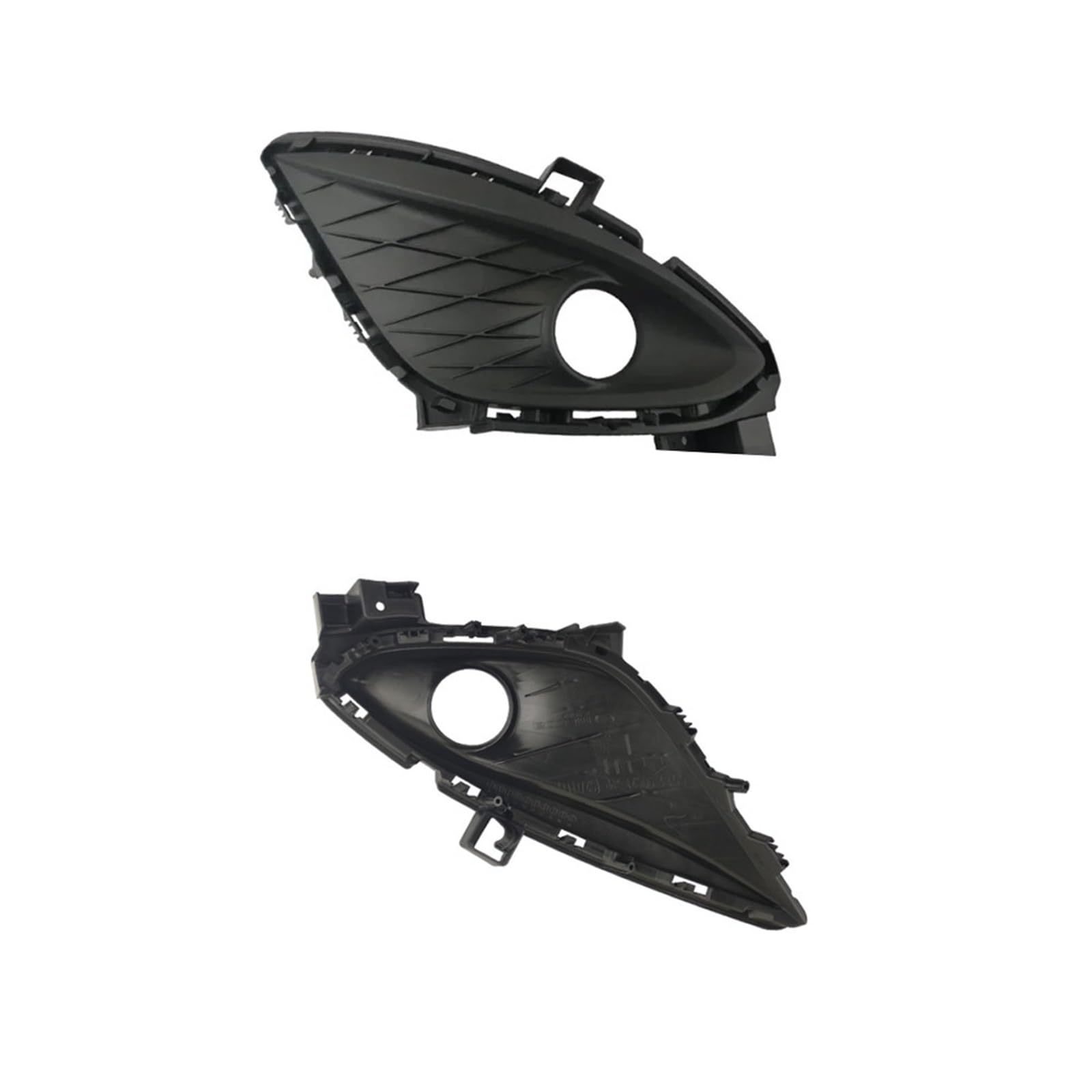 RAVTAKL Auto Nebelscheinwerfer Gitter Kompatibel Mit Mazda 5 2011 2012 2013 2014 Frontstoßstangengrill Nebelscheinwerfer Kastenrahmen Nebelscheinwerferabdeckung Autozubehör(2PCS Left and Right) von RAVTAKL