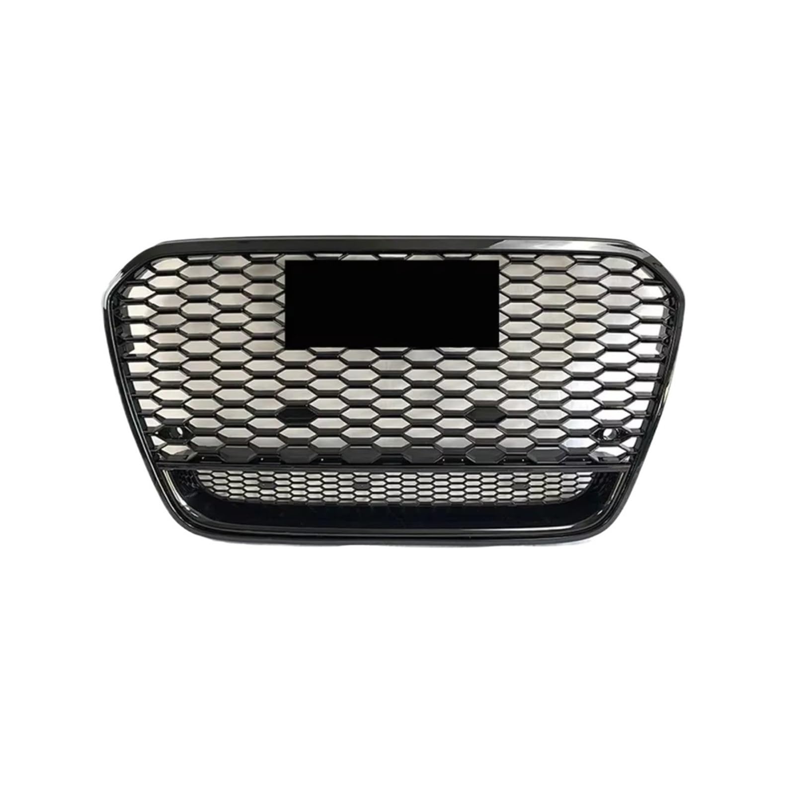 RAVTAKL Front Grill Kompatibel Mit A6 S6 C7 2012 2013 2014 2015, Auto-Kühlergrill, RS-Stil, Frontstoßstangengrill, Racing-Grills, Haubengitter, Auto-Frontgrill-Teile(Black) von RAVTAKL