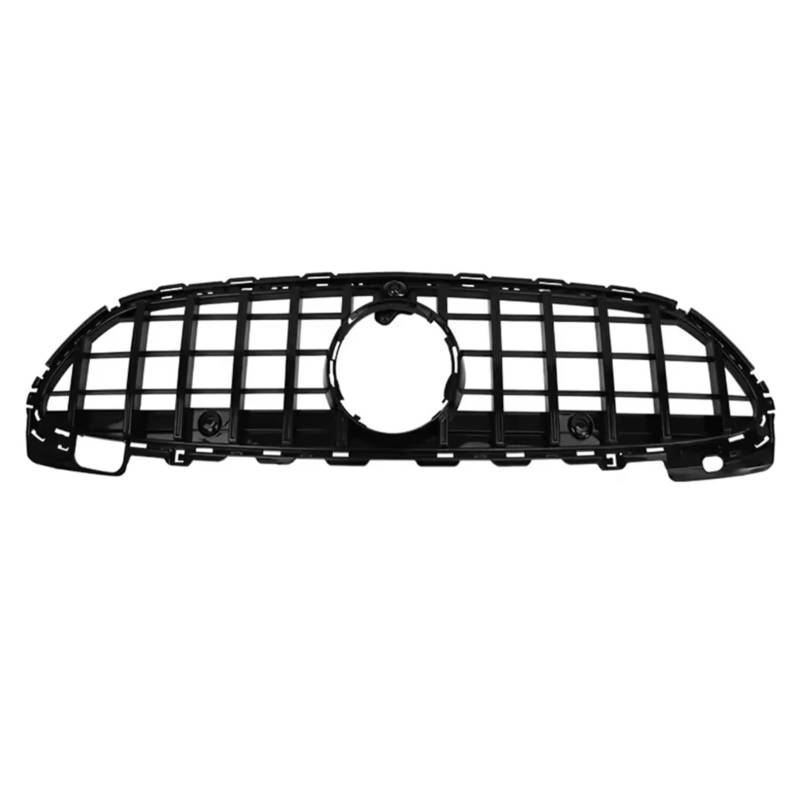 RAVTAKL Front Grill Kompatibel Mit Benz Für W206 C180 C200 C300 C350 C-Klasse 2022 2023 2024. Auto-Front-Renngrill, Obere Gitter, Frontstoßstangen-Kühlergrill(Black,GTR) von RAVTAKL