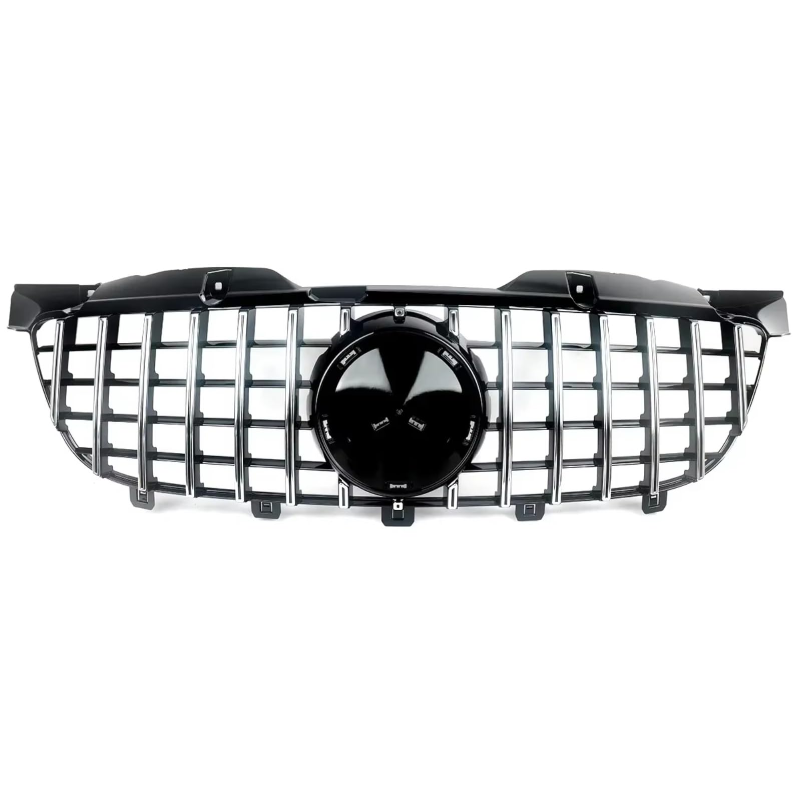 RAVTAKL Front Grill Kompatibel Mit Benz Für W906 Für Sprinter 2009 2010 2011 2012 2013 Auto-Renngitter Frontstoßstange Oberer Kühlergrill Autozubehör Mesh-Grill von RAVTAKL