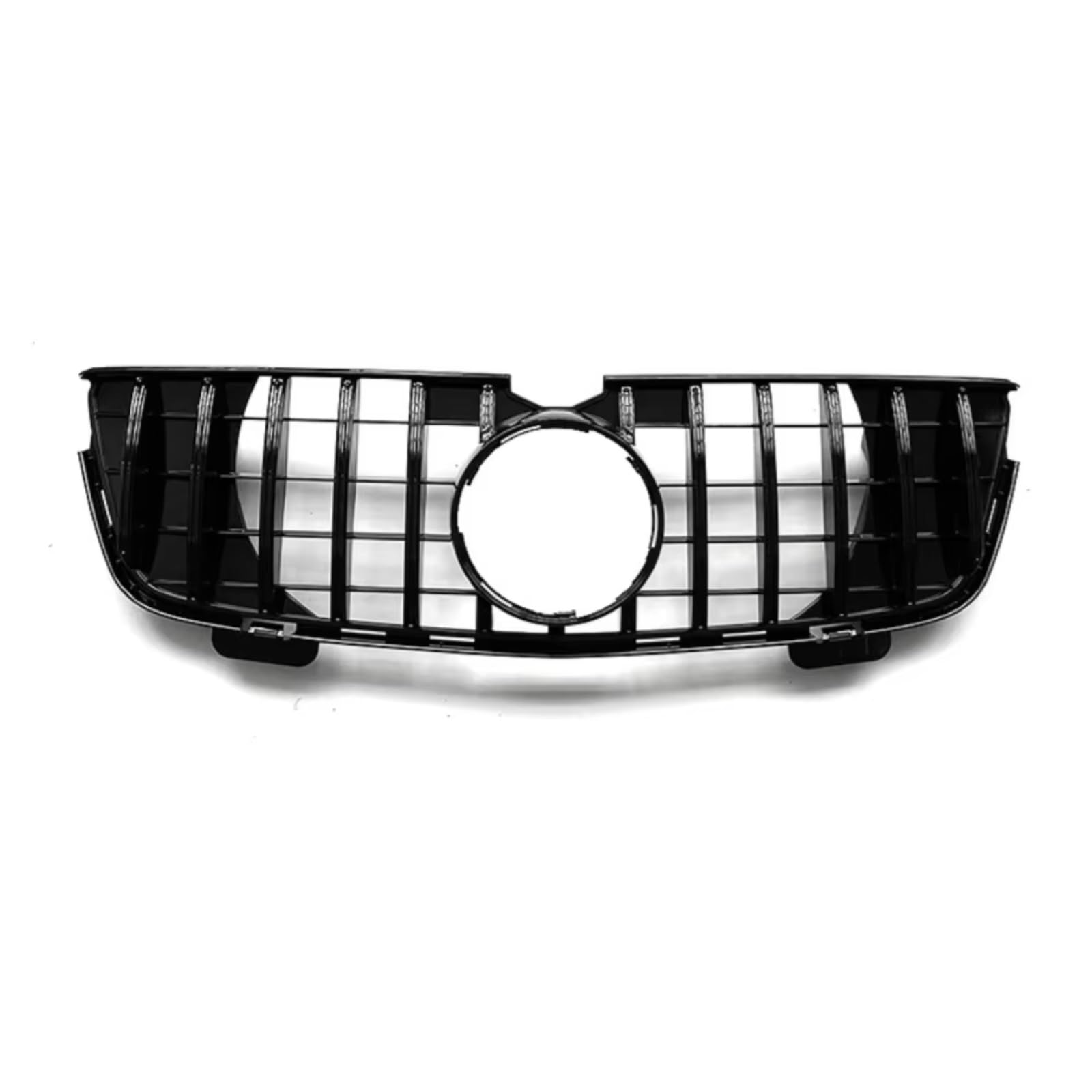 RAVTAKL Front Grill Kompatibel Mit Benz Für X164 GL350 GL450 GL500 GL550 GL-Klasse 2007 2008 2009 Auto-Frontstoßstangengrill Diamonds Style Grill Autozubehör(Black,color1) von RAVTAKL