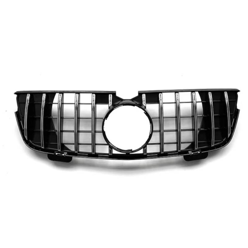 RAVTAKL Front Grill Kompatibel Mit Benz Für X164 GL350 GL450 GL500 GL550 GL-Klasse 2007 2008 2009 Auto-Frontstoßstangengrill Diamonds Style Grill Autozubehör(Silver,color1) von RAVTAKL