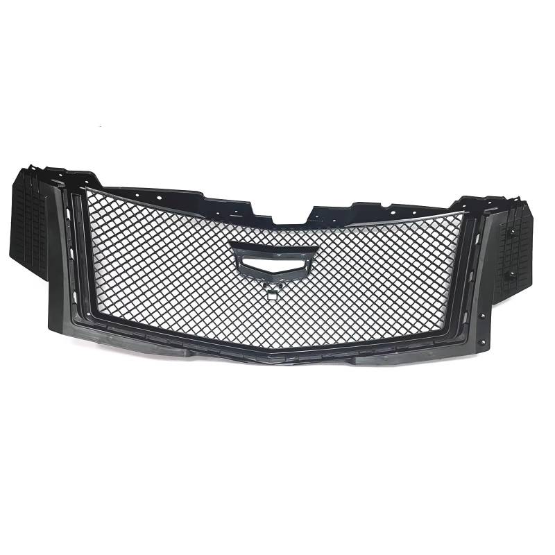 RAVTAKL Front Grill Kompatibel Mit Cadillac Für Escalade 2015 2016 2017 2018 2019 2020, Obere Stoßstangenhaube, Vorderer Kühlergrill, Netzgitter-Grill, Waben-Grill von RAVTAKL