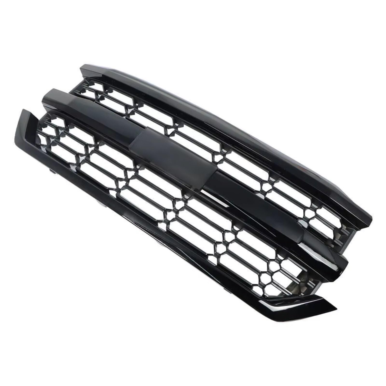 RAVTAKL Front Grill Kompatibel Mit Chevrolet Für Silverado 1500 2016 2017 2018, Auto-Frontstoßstange, Oberer Kühlergrill, Kühlergrill, Renngitter von RAVTAKL