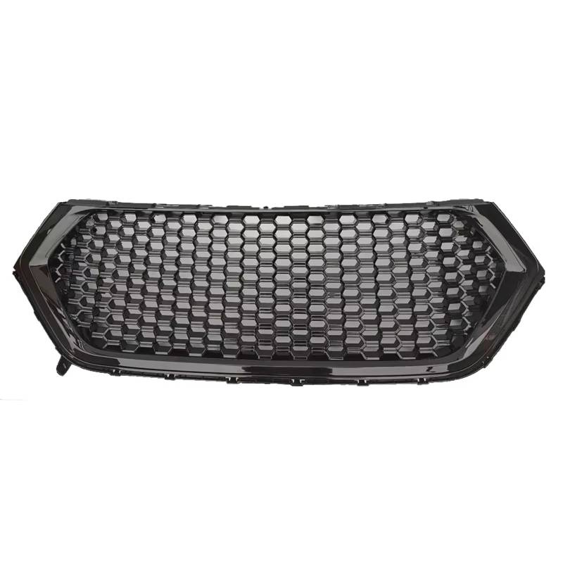 RAVTAKL Front Grill Kompatibel Mit Ford Für Edge 2015 2016 2017 Auto Glänzend Schwarz Wabenstil Kühlergrill Frontstoßstange Grill Racing Grill Mesh Grille Trims Cover von RAVTAKL