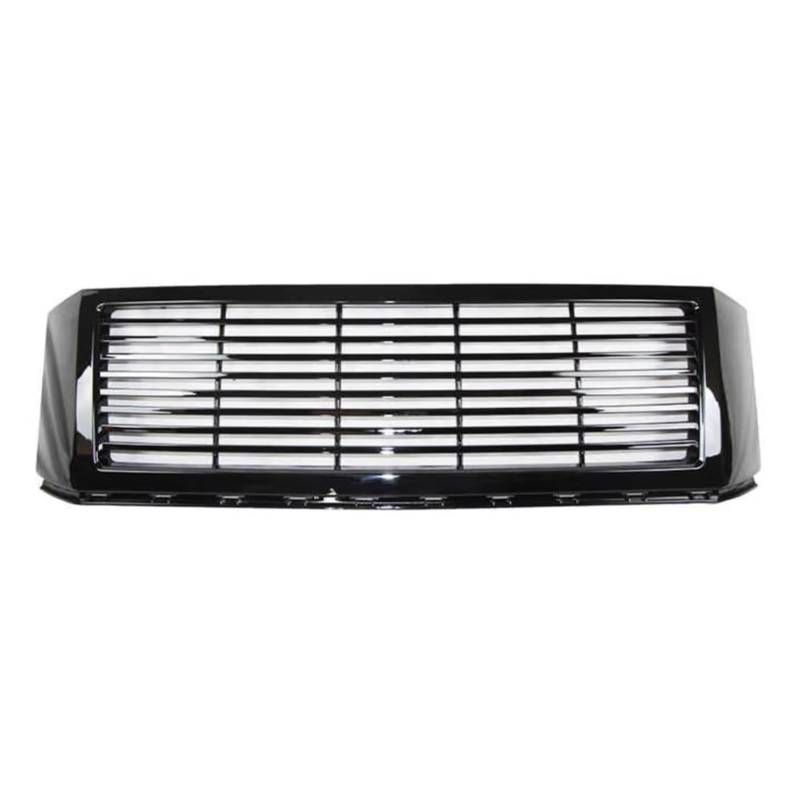 RAVTAKL Front Grill Kompatibel Mit Ford Für Expedition 2007 2008 2009 2010 2011 2012 2013 2014 Auto Oberen Racing Mesh Grid Grille Front Stoßstange Grille Grills Trim von RAVTAKL