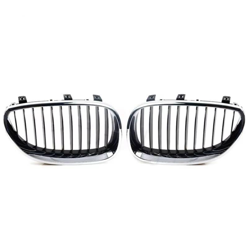 RAVTAKL Front Grill Kompatibel Mit Für E60 E61 520i 523i 525i 530i 525d 535d 540i 545i 550i 51137027061 51137027062 Frontstoßstange Nierengitter Kühlergrill von RAVTAKL