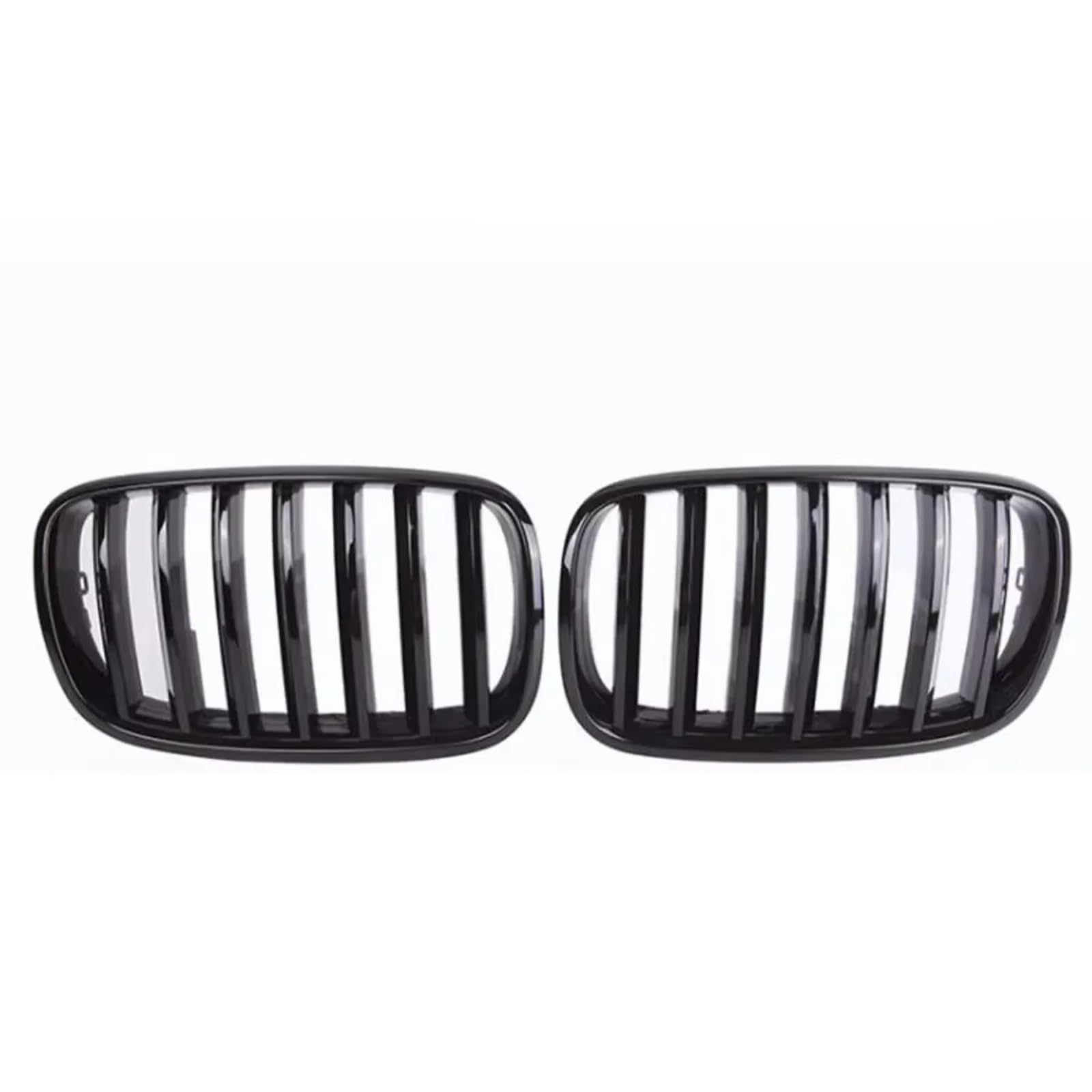 RAVTAKL Front Grill Kompatibel Mit Für E70 E71 X5 X6 2007-2013 OEM: 51137157687 Autozubehör Auto Front Nieren Stoßstange Kühlergrill Haube Sport Grills Glänzend Schwarz von RAVTAKL