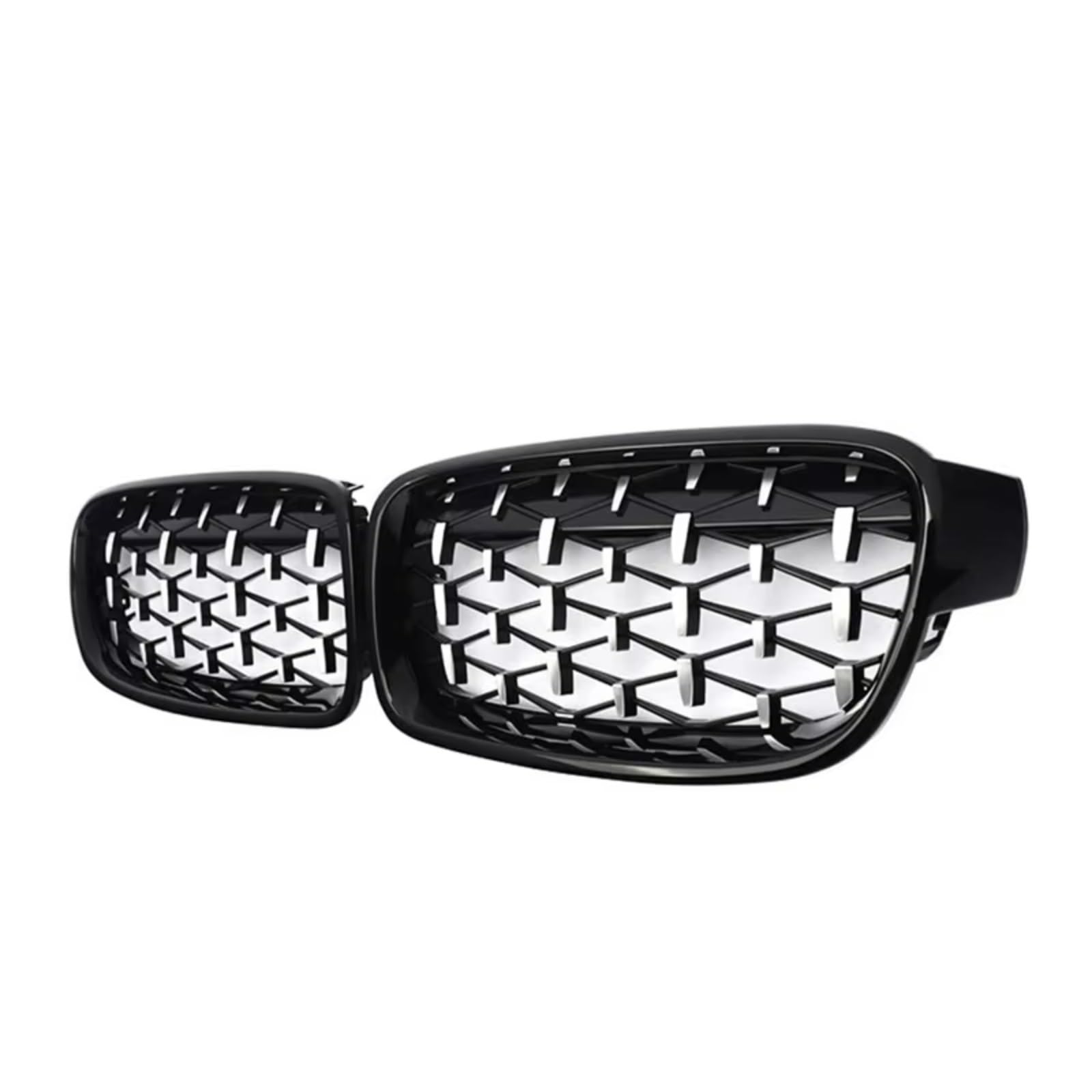 RAVTAKL Front Grill Kompatibel Mit Für F30 F31 F35 320I 328I 335I 2012 2013 2014 2015 2016 2017 2018 Auto-Frontnieren-Stoßstangengrillhaube Diamond Meteor Grill von RAVTAKL