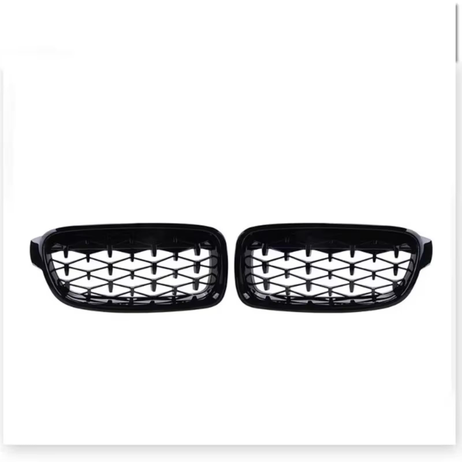 RAVTAKL Front Grill Kompatibel Mit Für F30 F31 F35 320i 320d 325i 2013–2019 OEM: 51130054493 Auto-Frontstoßstange Sportgrill Nierenhaubengitter Frontgrill(3) von RAVTAKL