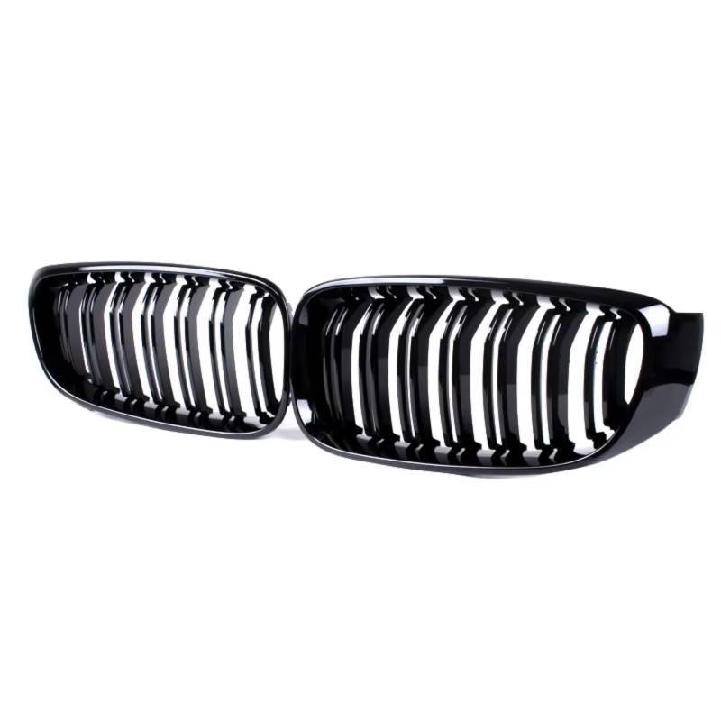 RAVTAKL Front Grill Kompatibel Mit Für F34 340i 328i Für XDrive 3 Serie 2013 2014 2015 2016 2017 2018 2019 2020 Frontnierengrill Frontstoßstangen-Renngrill(2 Slat) von RAVTAKL