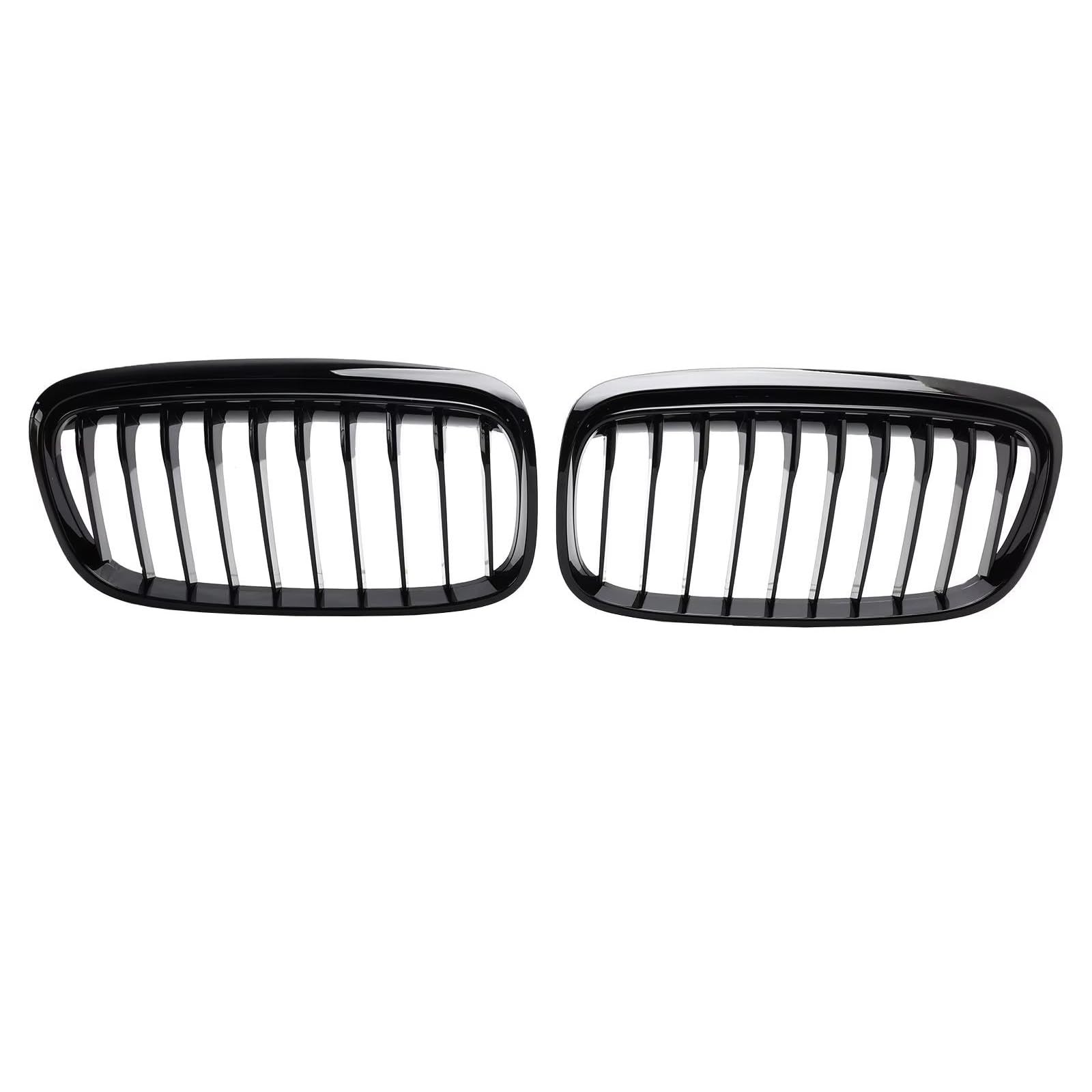 RAVTAKL Front Grill Kompatibel Mit Für F45 F46 2er-Serie 2015 2016 2017 2018. Frontgrill, Glänzend Schwarzer Grill, Vordere Nieren-Stoßstangengitter, Grill, Kühlergrill von RAVTAKL