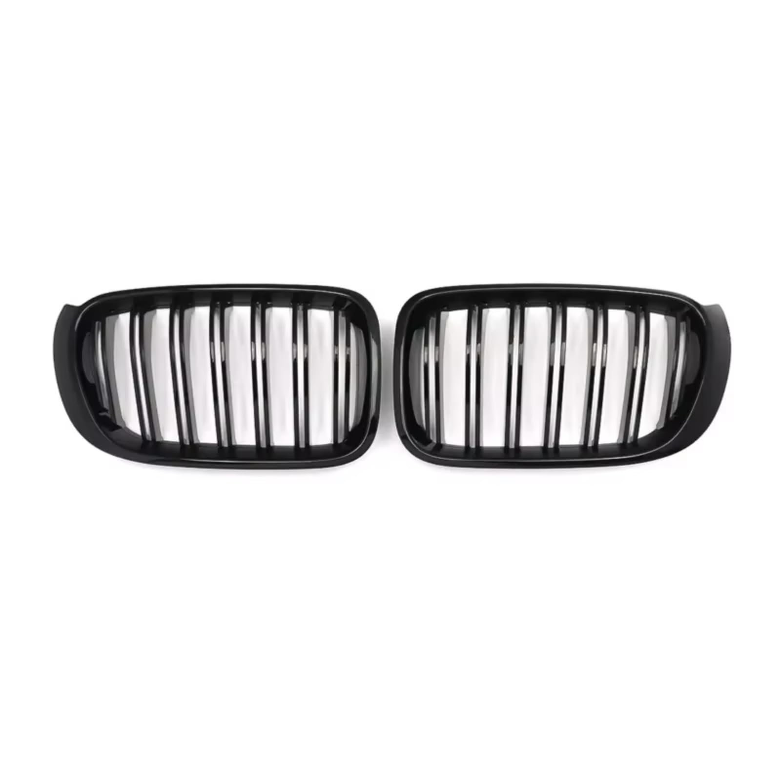 RAVTAKL Front Grill Kompatibel Mit Für X3 X4 F25 F26 2014 2015 2016 2017, Auto-Frontgitter, Doppellinien-Grill, Frontstoßstange, Kühlergrill, 51137367421 von RAVTAKL