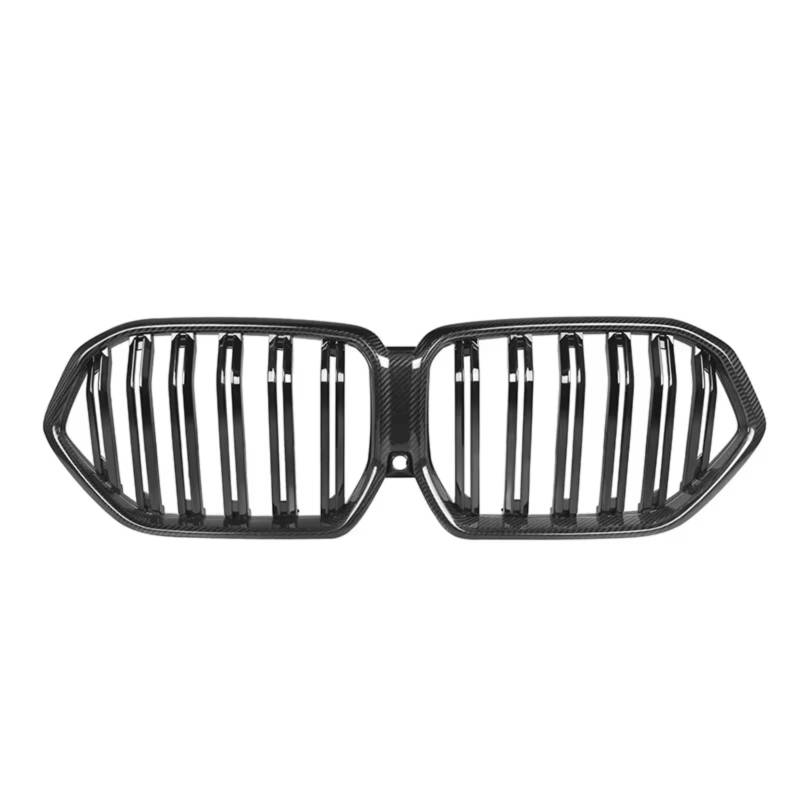 RAVTAKL Front Grill Kompatibel Mit Für X6 G06 2020 2021 2022 2023 2024 Autozubehör Frontstoßstange Nierengrill Sportgrill Racing Grill Dual Line Grille von RAVTAKL