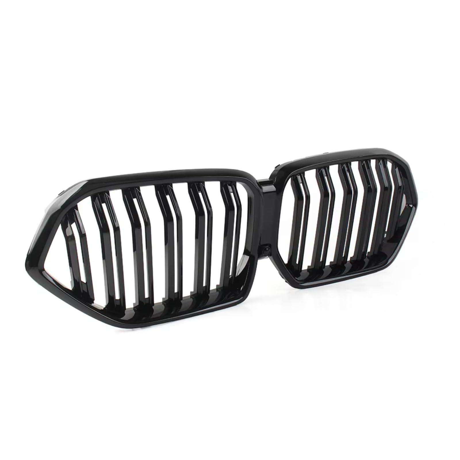 RAVTAKL Front Grill Kompatibel Mit Für X6 G06 2020 2021 2022 2023 Auto-Frontnierengrill, Glänzend Schwarz, Frontnieren-Stoßstangengrill, Racing-Grill(Double) von RAVTAKL