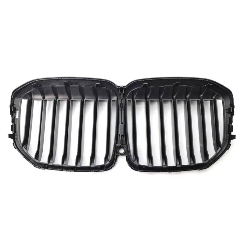 RAVTAKL Front Grill Kompatibel Mit Für X7 G07 2019 2020 2021 2022, Glänzend Schwarze Grills, Auto-Frontnieren-Stoßstangengrill, Obere Stoßstange, Racing-Kühlergrill 51138745730 von RAVTAKL