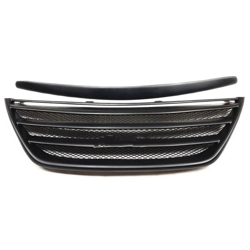 RAVTAKL Front Grill Kompatibel Mit Hyundai Für Genesis Limousine 2009 2010 2011 2012 2013 2014. Obere Stoßstangenhaube, Netzgitter, Sportgitter, Vordere Grillhalterung(Fiberglass) von RAVTAKL