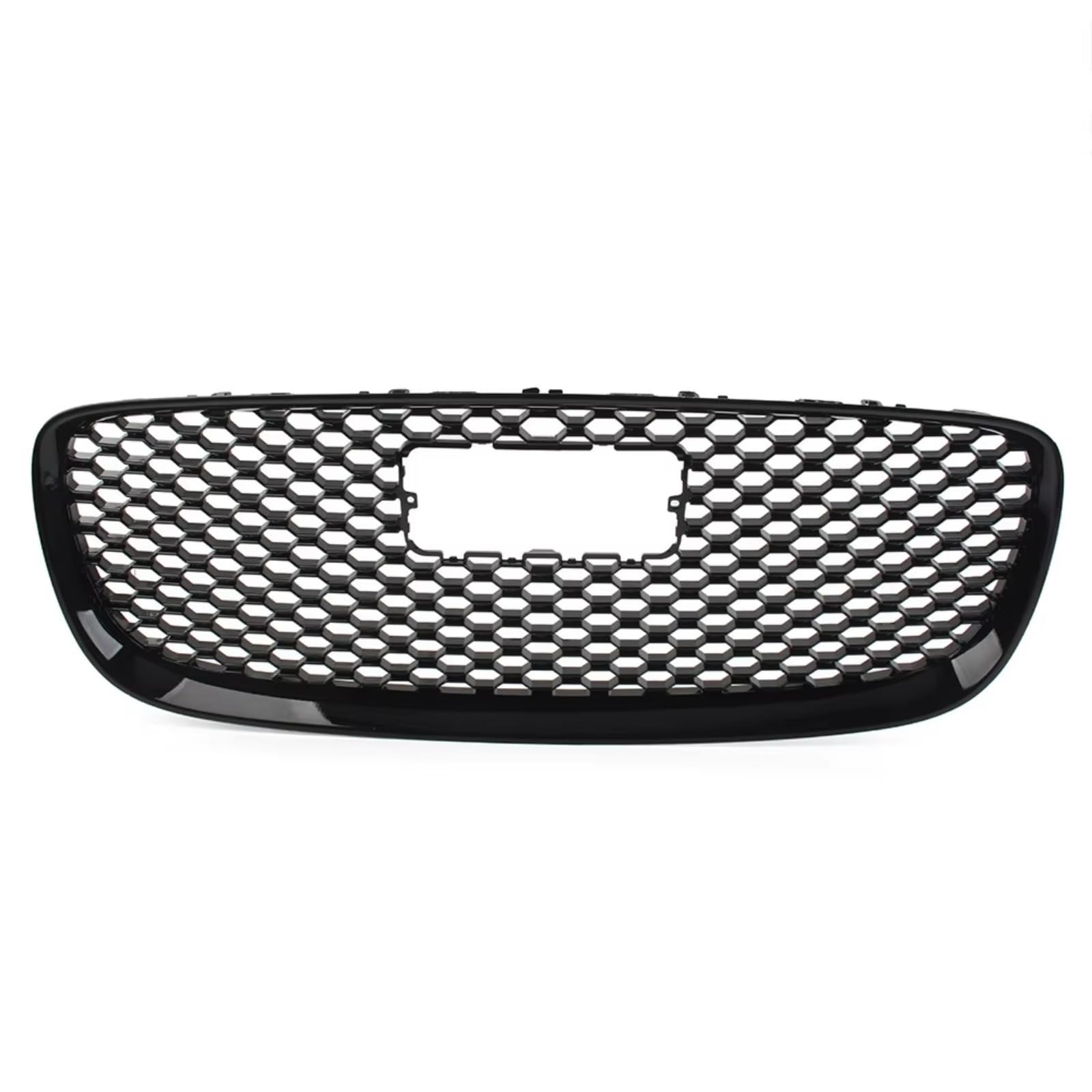 RAVTAKL Front Grill Kompatibel Mit Jaguar Für XF 2016 2017 2018 2019 T2H3983 T2H3979 Auto-Frontstoßstangengitter, Lufteinlassgitter, Quadratisches Lochgitter, Netzgitter(Black) von RAVTAKL